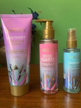 NWOT Global Beauty Care 3pc Shaving Set